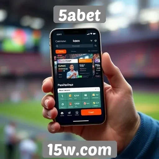 Experiência do usuário no 5abet em dispositivos móveis